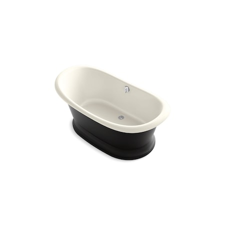 Kohler Artifacts 66X33 Bath, Iron Gate Back 21000-P5-96